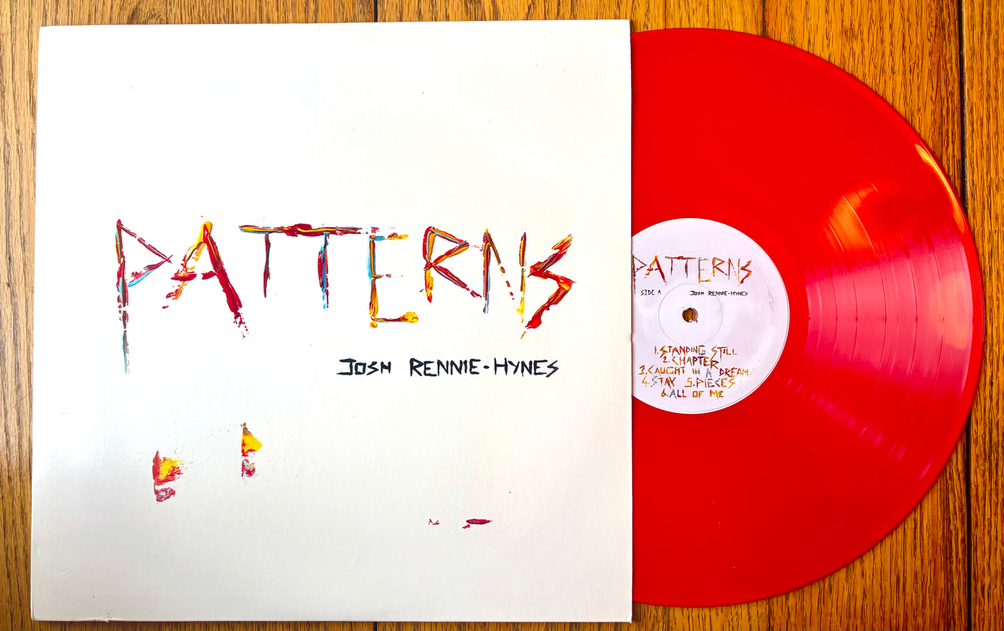 'Patterns' Vinyl signed