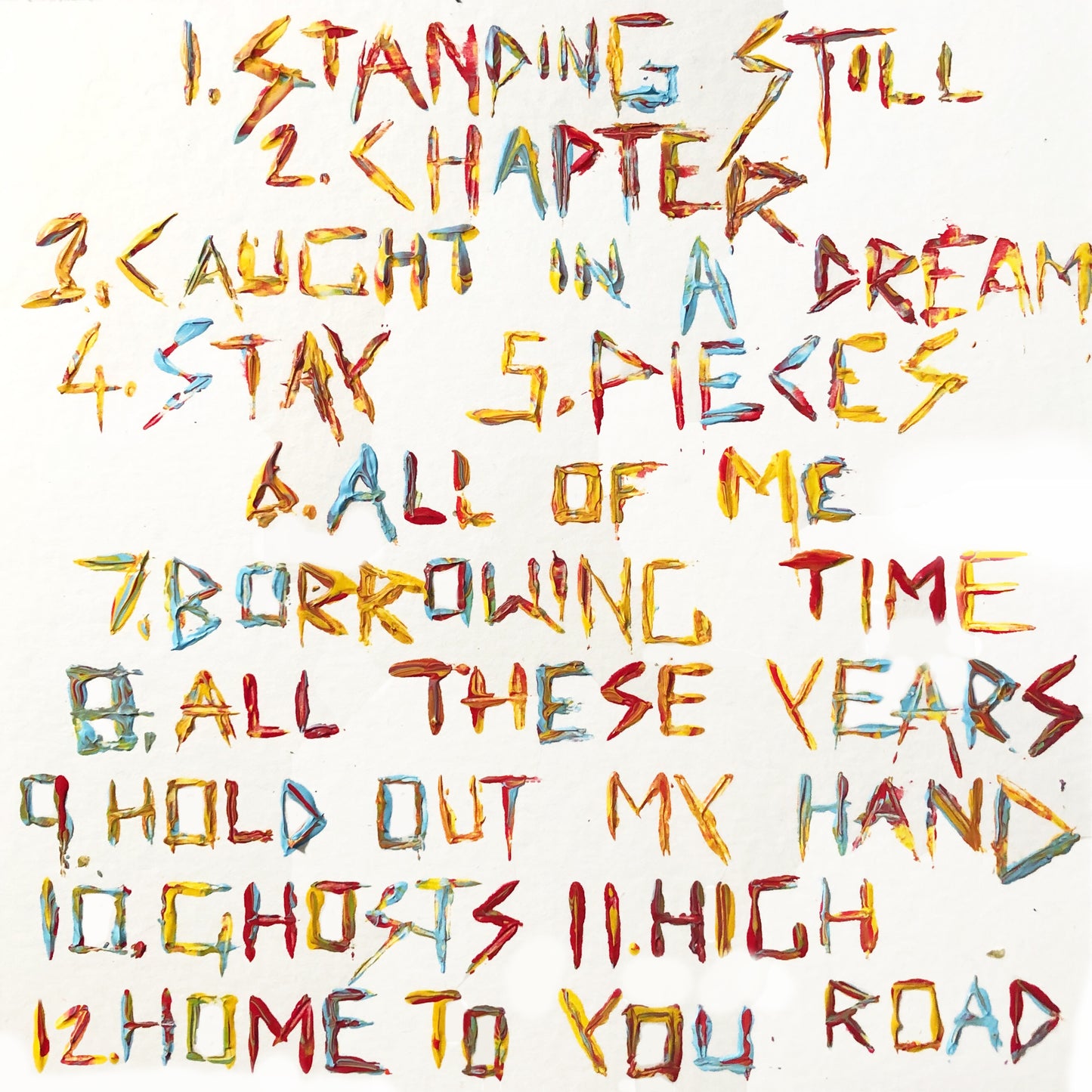 'Patterns' Vinyl signed